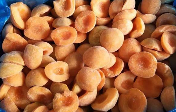 冷凍黃桃對(duì)瓣